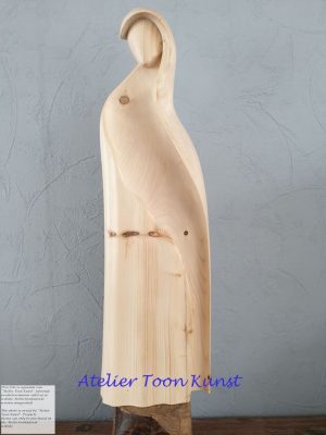 De Reiziger (in hout)
