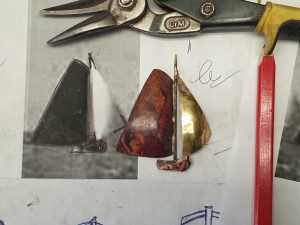 Schaal met afbeelding