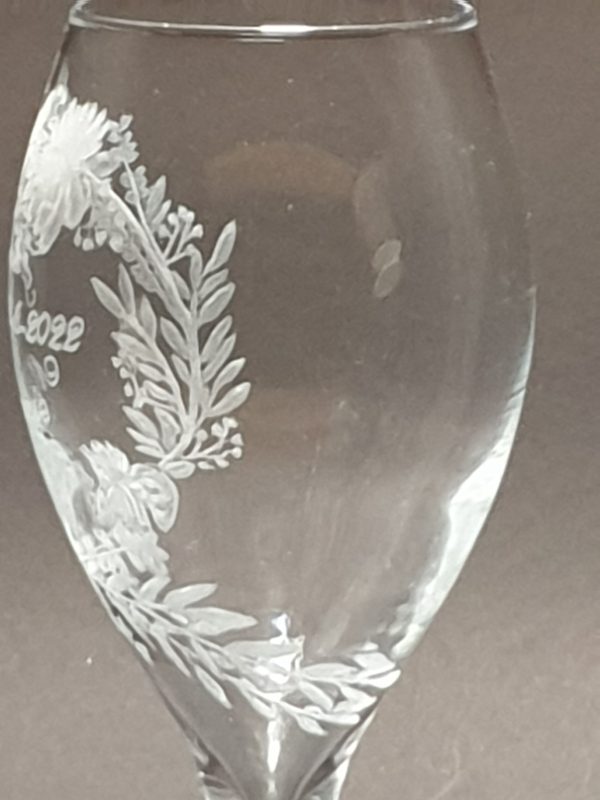 Trouw wijnglas