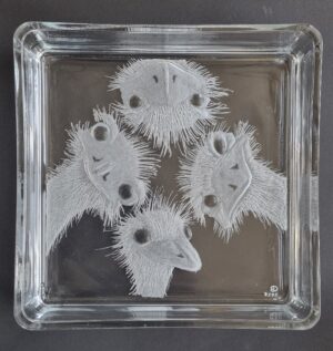 Schaal met afbeelding